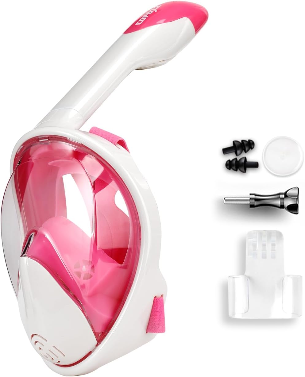 COPOZZ S4 Full Face Snorkel Mask for Adults & Kids - Image 2