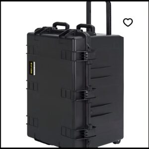 Meijia Hard Carrying case with wheels and foam inserts