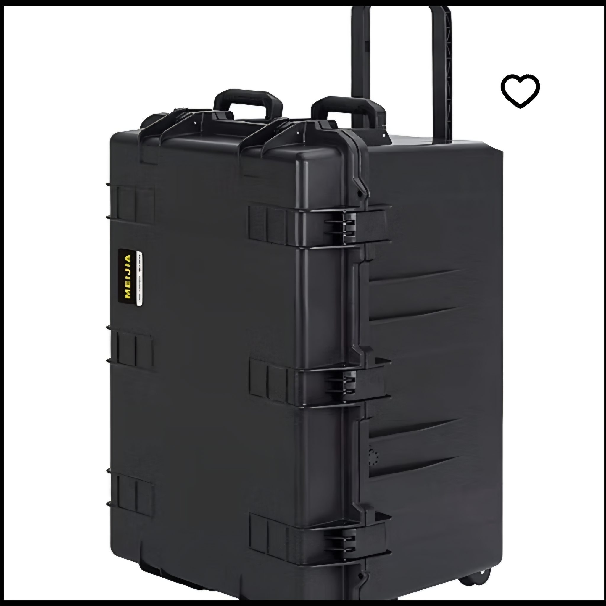 Meijia Hard Carrying case with wheels and foam inserts