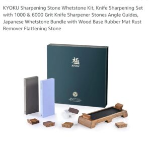 Kyoku Knife Sharpening Stone Set