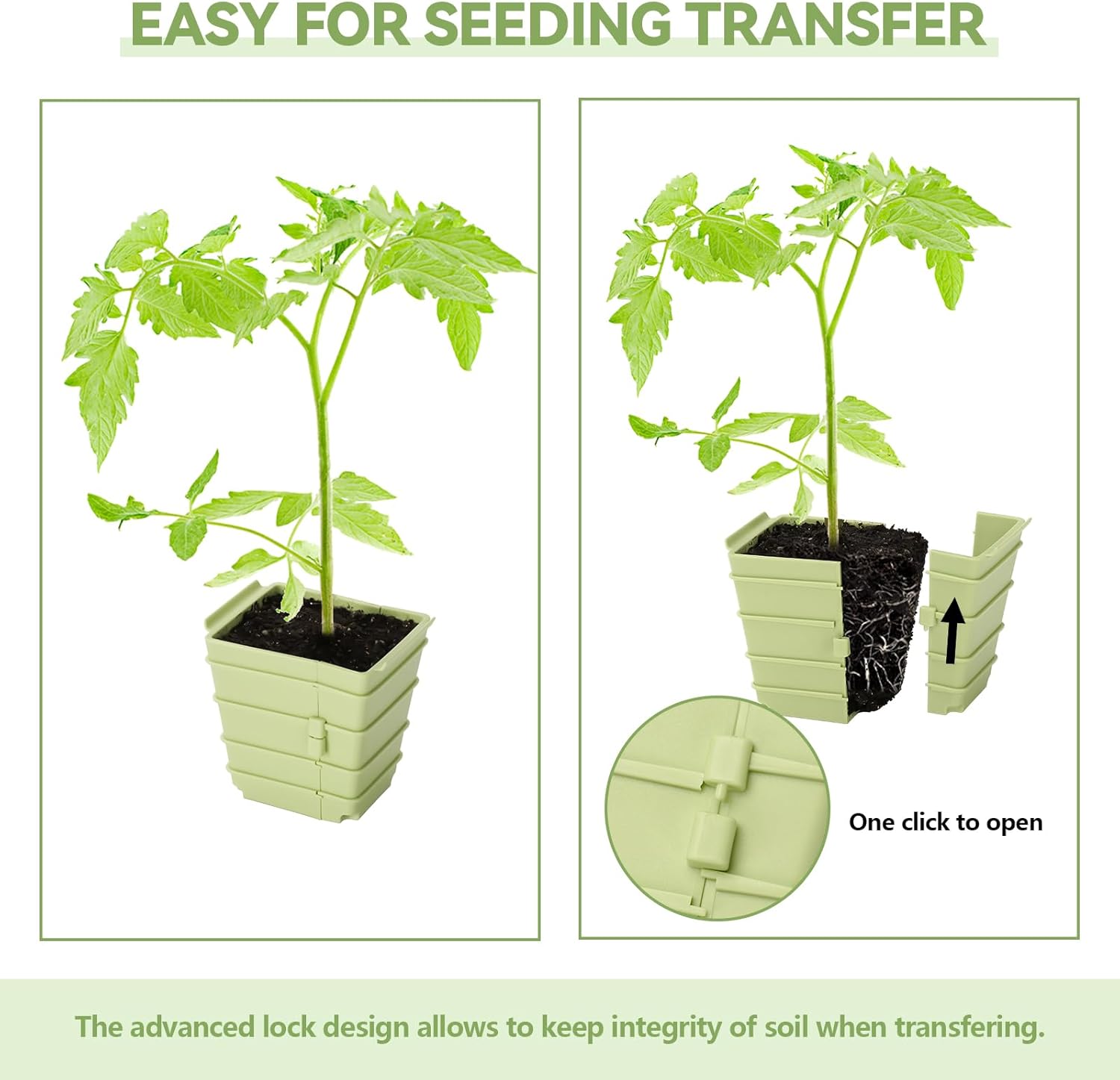 Green Bazzar Side-Open Seed Starter Tray 8-Pack - Image 7