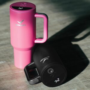 Swoop Smart Tumbler with temp-sense 40 oz Color Black